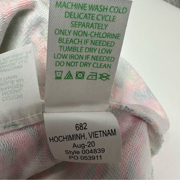 Lilly Pulitzer Pink and Blue Floral Top size Small NWT - Picture 7 of 9